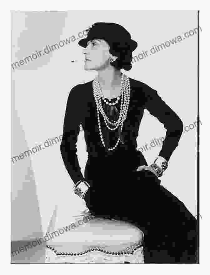 A Black And White Photograph Of Coco Chanel, A Renowned Fashion Designer, Wearing A Pearl Necklace And A Black Dress. Pro Wrestling: The Fabulous The Famous The Feared And The Forgotten: Tom Alley (Letter A 13)