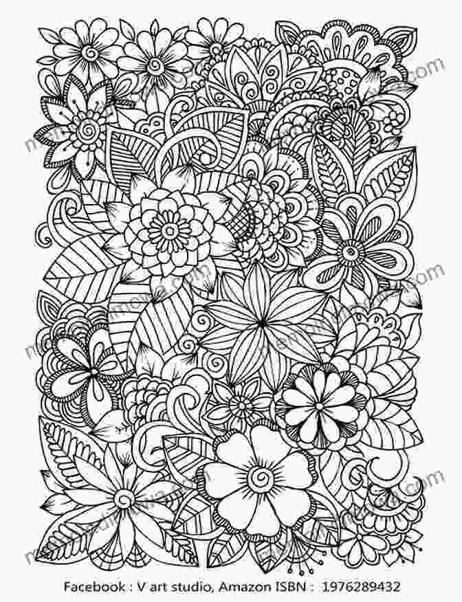 A Detailed And Intricate Coloring Page From Relax Max Adult Coloring Books Two Relax Max Adult Coloring Books: Two