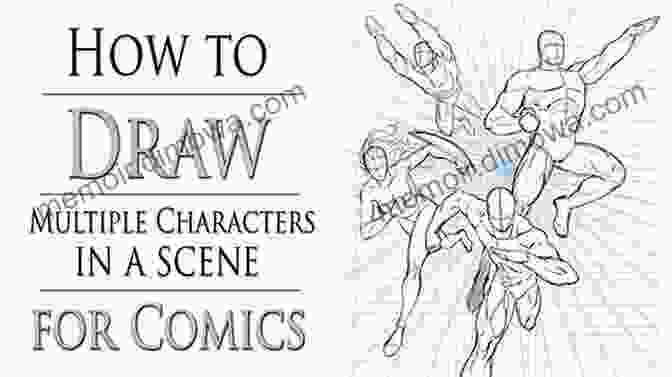 Drawing Of A Scene With Multiple Characters Manga Fantasy Madness: Over 50 Basic Lessons For Drawing Warriors Wizards Monsters And More