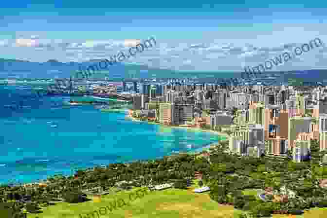 Honolulu Skyline With Diamond Head In The Background Honolulu Waikiki Oahu (T) Ahmed Sheikh Abdirashid