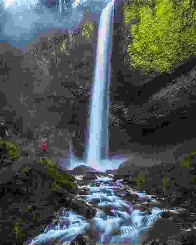 Latourell Falls With Lush Greenery And Rock Formations Day Hiking Columbia River Gorge: National Scenic Area/Silver Star Scenic Area/Portland Vancouver To The Dalles