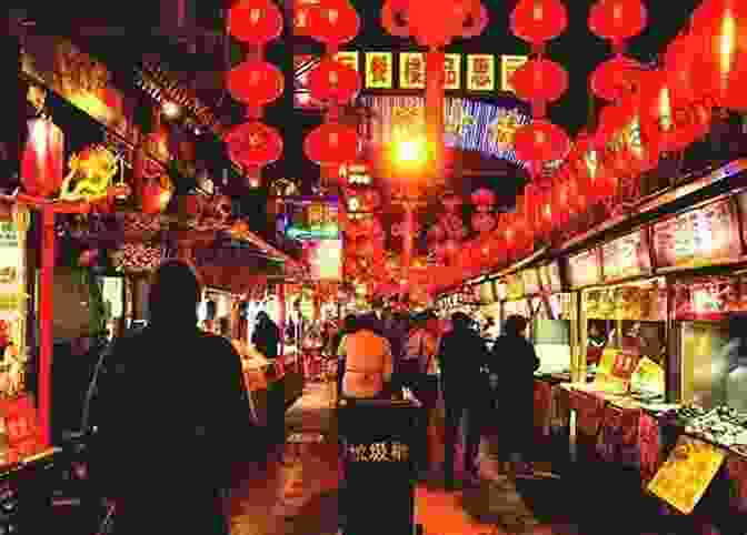 Vivid Street Food Market In Asia, Showcasing Diverse Culinary Offerings Shanghai Interactive Restaurant Guide: Searching 10 Cities (Asia Restaurant Guides)