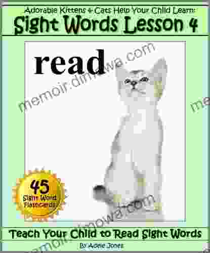 Adorable Kittens Cats (Lesson 4) Help Your Child Learn Sight Words (Teach Your Child to Read Sight Words)